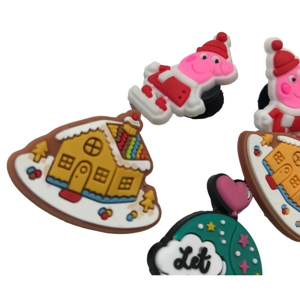 Peppa Pig 12 Shoe Charms sandal Jewlry Foam‎ clog pvc wristband bracelet Holiday - Picture 7 of 8